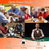 Automatic Card Shuffler Electric 2-Deck One-Press 2-Second Shuffle, Clear View Window, Quiet 70 37879277