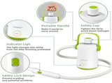 1000W Multipurpose Steam Cleaner - 203&degF High-Temp Steam, 2-3 Bar Pressure, 10.2oz Tank & 12-Min 28270287