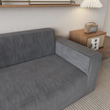 Sofa-in-a-Box, Memory Foam 3-Seater Couch, No Installation & Easy to Transport, Deep Seat Modern W1960P336129