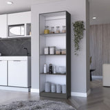 Sutton Bookcase with Tier Storage Shelves B128P176168