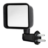 Manual Folding Left Side Mirror For 2007 2008 2009 2010 Jeep Wrangler 58011993