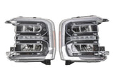 2Pcs Left & Right LED Headlight Set Fit for 2023-2026 Ford F-250 F-350 Super Duty FO2502432/3432 33157496