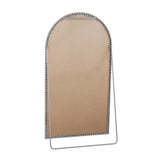 Iron Arch Retro Full Length Mirror With Supporting Feet, For Living Room, Bedroom W757P268975