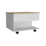 Luanda Lift Top Coffee Table, Casters, One Shelf B070P188809