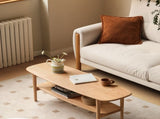 Center table Low Table 100% solid wood Top plate Desk Coffee table Width 120 x Depth 40 x Height 42 W1283P298068