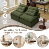 Modular Sofa,No Armrests,At will DIY,Soft Corduroy Fabric,Neck W2108P236842