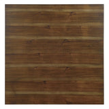 Brown Finish 5pc Dining Table and 4 Side Chairs Upholstered Seat Wooden Kitchen Dining Furniture B011P170887