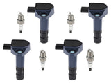 4* Ignition Coils & Spark Plugs fit for Honda Civic 2001-2005 L4 1.7L 30520PDKA01 78535150