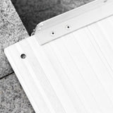 8' wheelchair ramp Portable folding ramp silver 65407969