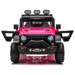 ZUN 24V Ride On Large PickUp Truck car for Kids,ride On 4WD Toys with Remote Control,Parents Can Assist W1396134563