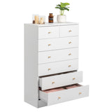 Modern Simple 7-Drawer Dresser White 57169329