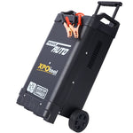 ZUN 12V & 24V Wheeled Battery Charger Fully Automotive Battery Maintainer Jump Starter Dial Display W465P147925