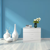 ZUN [FCH] Modern Simple 3-Drawer Dresser White 80193999