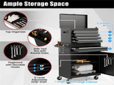 Rolling Tool Chest with 5 Sliding Lockable Drawers 92891956