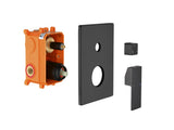 3 Way Outlet Function Solid Brass Shower Diverter Valve Mixer Rough-In Shower Handle Valve Kit W2287P184273