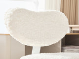 Artificial rabbit hair Meditation Chair Plus, Legged Chair with Wheels, ADHD Chair, Criss 05191660