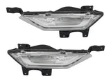 2x Fog Light Driver & Passenger Side Halogen ML3Z 15201 A for Ford F-150 2021 2022 2023 FO2592258 00383623
