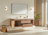 48" Wall Mounted & Floating Single Vanity with Ceramic Sink W1826P308973
