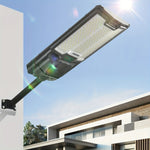 ZUN Solar Street Lights Outdoor, Parking Lot Lights with 181PCS LED Beads , IP65 Waterproof Solar Flood W1592P190016