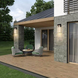 Outdoor waterproof transparent LED crystal wall lamp with light sense 05453058