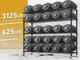 Heavy Duty Shelves 59.06" W Wire Shelving Unit with Wheels 3125LBS NSF Metal Shelves for 91765817