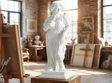 31.5" Greek Goddess Garden Statue, All-Weather MgO Outdoor Sculpture for Patio Lawn Yard Decor 50932670