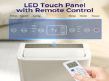 Portable Air Conditioner, Remote Control, 3 Modes, 24H Timer, Complete Window Installation Kit 53039661