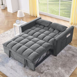 Sleeper Sofa, Convertible Sofa, Recliner, Bed, 3-in-1, 3-Position Adjustable Backrest, 2-Seater W1853126217