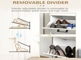 Shoe Storage Cabinet-White 83912031