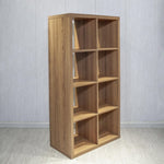 ZUN 8-Cube Organizer Storage with Opened Back Shelves,2 X 4 Cube Bookcase Book Shleves for Home, Office 88496924