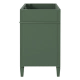 ZUN 30'' Bathroom Vanity without Top Sink, Modern Bathroom Storage Cabinet with 2s and a Tip-out WF305075AAF