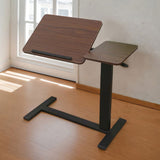 Bedside Table,Folding Overbed Bedside Desk Mobile Rolling Laptop Stand Tilting Overbed Table with W2641P298251