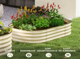 3.4' x 2' x 1' Raised Garden Bed Metal Planter Box with Safety Edging 29104311