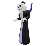 12FT Giant Halloween Inflatable Blow Up Decorations, Grim Reaper with Jack-o'-Lantern Pumpkin Head 50879349