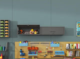 Heavy Duty Metal Wall Mounted Tool Storage Cabinet Steel Metal Garage Storage Cabinet for Garage 30691143