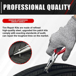 ZUN Universal heavy-duty tire repair kit | 58 piece set | Fixed perforations and plug surfaces | Perfect 89473900