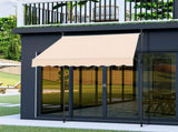 78.7"D x 47.2"W x"H Retractable Awning Khaki 14341534