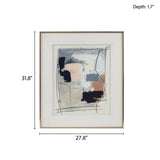 Framed Glass and Gallery Matted Wall Art B03598884
