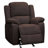 Brown Pillow Top Arms Glider Recliner B062P184512
