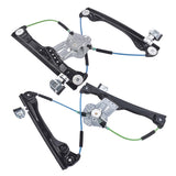 Front Left and Right Door Window Regulator w/o Motor Fit for Chevrolet Volt Base Hatchback 4-Door 77508045