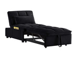 4 in1 Multi-Function Single Sofa Bed with Storage Pockets,Tufted Single Pull-out Sofa Bed with W2186P163736