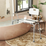 Ultra wide bathroom seat with 9-level adjustable height 15049587