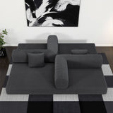 78.8inch Modular sofa, convertible pudding block sofa, floor-standing sofa bed with armrests and W3147P351667