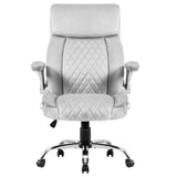 ZUN Swivel Office Room Chair Executive Desk Chair Velvet W1403P181194