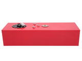 15 Gallon 60L Universal Top Feed Aluminum Fuel Tank Oil Level Sensor Red 38484204