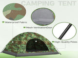 3-4 Person Camping Dome Tent Camouflage 99828302