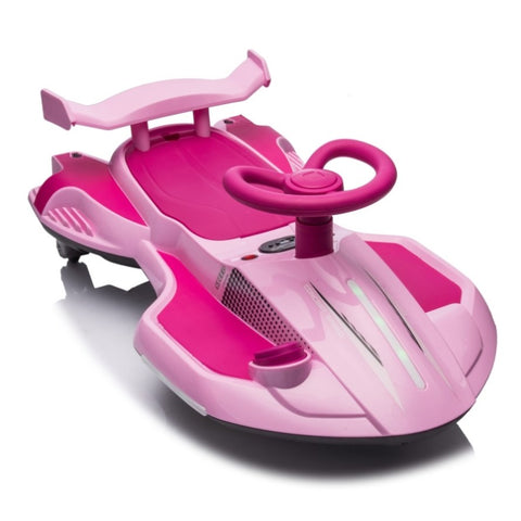 ZUN 12V Kids Ride On Electric Toy,360 Degree Drift in place,Spray function,Front&Side Lights W1396P163631
