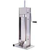 Stainless Steel Commercial Sausage Stuffer,Dual Speed Vertical Sausage Maker 11LB/5L, Meat Filler W46557791