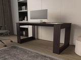 Wengue Writing Computer Desk with Ample Work Surface B062P290294