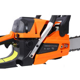 62CC Gas Powered Chainsaw, 20 Inch Oregon Chain&Bar 2-Cycle Petrol Handheld Cordless Chain Saw, W465P209766